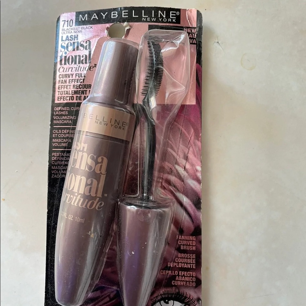 Maybeline lash sensational curvitude mascara
